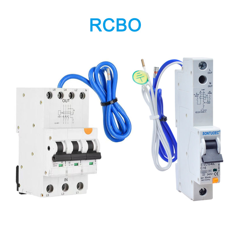 6ka 3p + n leakage circuit breaker a (ac) karazana rcbo misy tariby