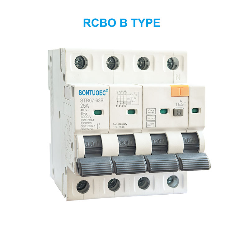 Stro7-63b rcbo b type 2p 4p sisa tavela